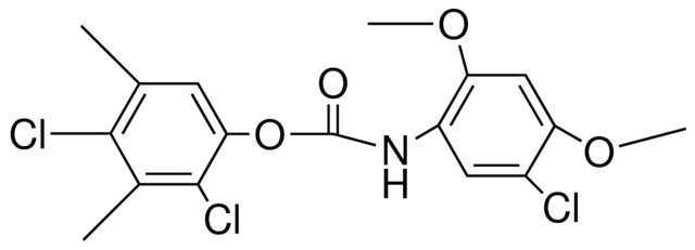 2,4-DICHLORO-3,5-DIMETHYLPHENYL N-(5-CHLORO-2,4-DIMETHOXYPHENYL)CARBAMATE