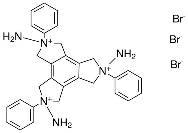 2,5,8-TRIAMINO-2,5,8-TRIPHENYL-2,3,4,5,6,7,8,9-OCTAHYDRO-1H-DIPYRROLO[3,4-E:3,4-G]ISOINDOLETRIIUM TRIBROMIDE