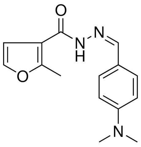 2-METHYL-FURAN-3-CARBOXYLIC ACID (4-DIMETHYLAMINO-BENZYLIDENE)-HYDRAZIDE