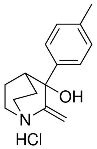 2-METHYLENE-3-(4-METHYLPHENYL)QUINUCLIDIN-3-OL HYDROCHLORIDE