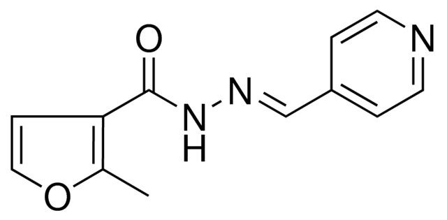 2-METHYL-FURAN-3-CARBOXYLIC ACID PYRIDIN-4-YLMETHYLENE-HYDRAZIDE