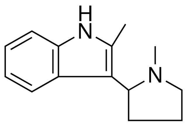 2-methyl-3-(1-methyl-2-pyrrolidinyl)-1H-indole