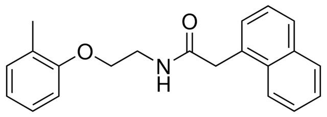 2-NAPHTHALEN-1-YL-N-(2-O-TOLYLOXY-ETHYL)-ACETAMIDE