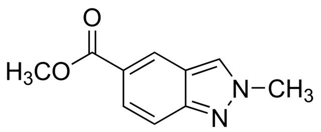 2-Methyl-2<i>H</i>-indazole-5-carboxylic acid methyl ester