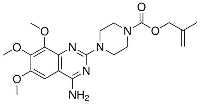 2-METHYL-2-PROPENYL 4-(4-AMINO-6,7,8-TRIMETHOXY-2-QUINAZOLINYL)-1-PIPERAZINECARBOXYLATE