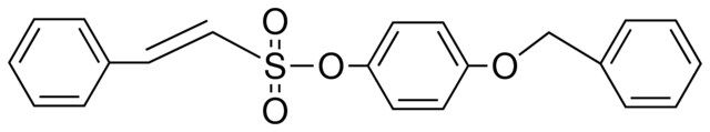 2-PHENYL-ETHENESULFONIC ACID 4-BENZYLOXY-PHENYL ESTER