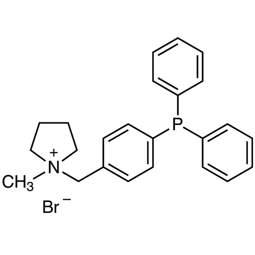 1-Methyl-1-[4-(diphenylphosphino)benzyl]pyrrolidinium Bromide