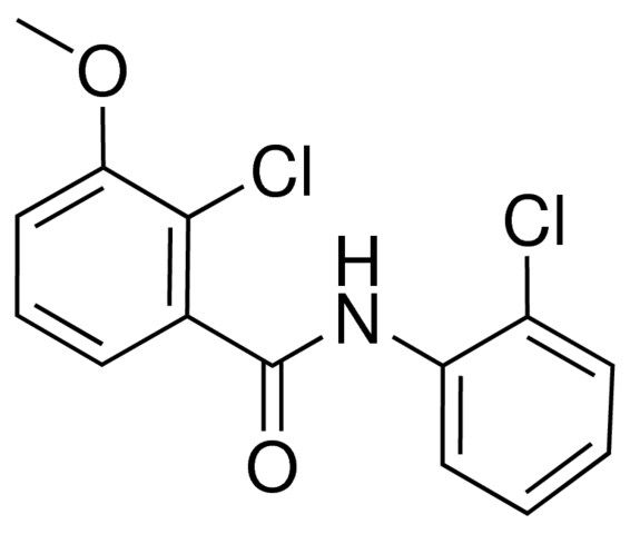 2-CHLORO-N-(2-CHLOROPHENYL)-3-METHOXYBENZAMIDE