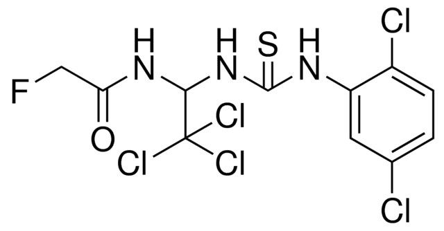 2-F-N-(2,2,2-TRICHLORO-1-[3-(2,5-DICHLORO-PHENYL)-THIOUREIDO]-ETHYL)-ACETAMIDE