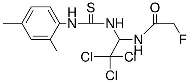 2-F-N-(2,2,2-TRICHLORO-1-(3-(2,4-DIMETHYL-PHENYL)-THIOUREIDO)-ETHYL)-ACETAMIDE