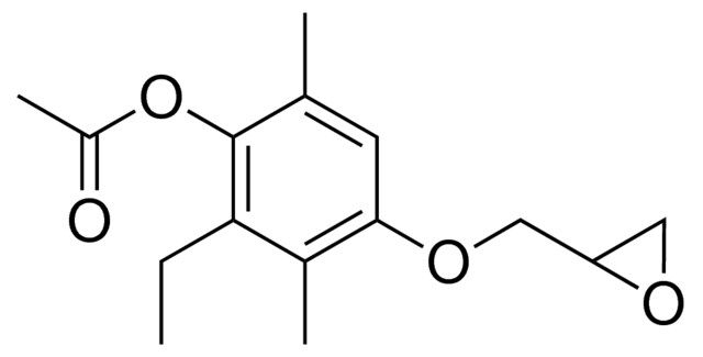 2-ETHYL-3,6-DIMETHYL-4-(2-OXIRANYLMETHOXY)PHENYL ACETATE