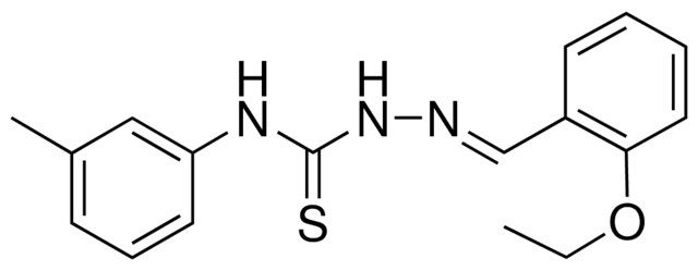 2-ETHOXYBENZALDEHYDE N-(3-METHYLPHENYL)THIOSEMICARBAZONE