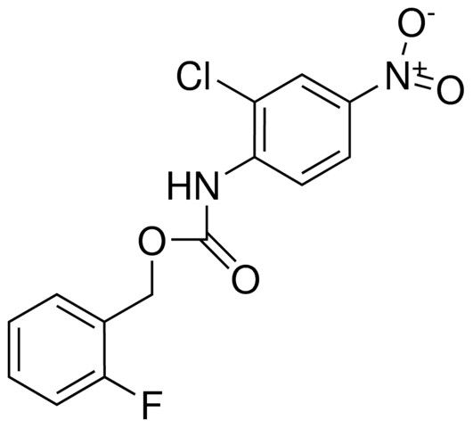 2-FLUOROBENZYL N-(2-CHLORO-4-NITROPHENYL)CARBAMATE