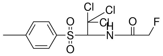 2-FLUORO-N-(2,2,2-TRICHLORO-1-(TOLUENE-4-SULFONYL)-ETHYL)-ACETAMIDE