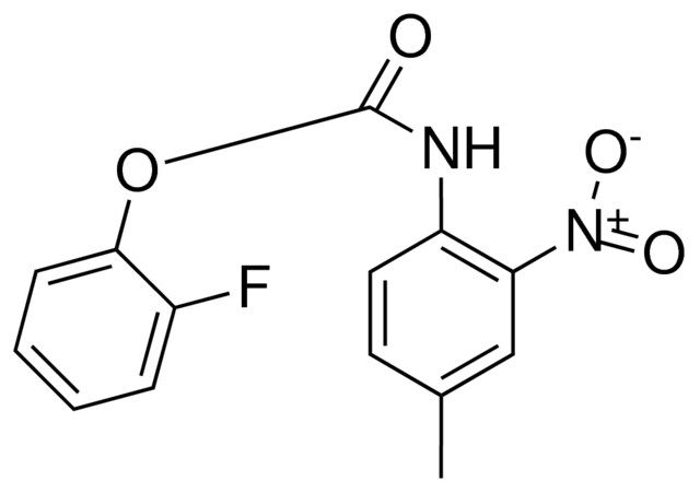 2-FLUOROPHENYL N-(4-METHYL-2-NITROPHENYL)CARBAMATE