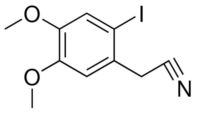 2-IODO-4,5-DIMETHOXYPHENYLACETONITRILE