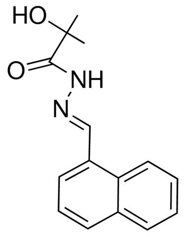 2-HYDROXYISOBUTYRIC (1-NAPHTHYLMETHYLENE)HYDRAZIDE