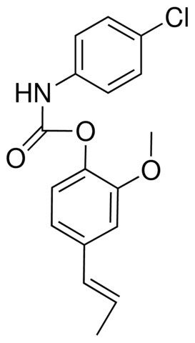 2-METHOXY-4-(1-PROPENYL)PHENYL N-(4-CHLOROPHENYL)CARBAMATE