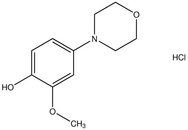 2-methoxy-4-(4-morpholinyl)phenol hydrochloride