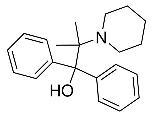 2-Methyl-1,1-diphenyl-2-(1-piperidinyl)-1-propanol