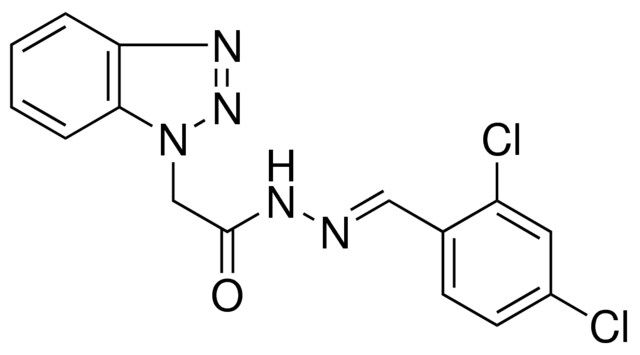 2-BENZOTRIAZOL-1-YL-ACETIC ACID (2,4-DICHLORO-BENZYLIDENE)-HYDRAZIDE