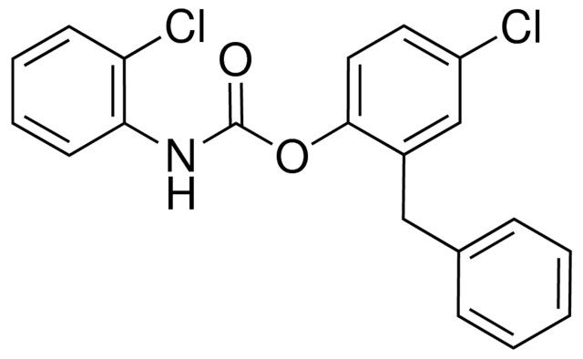 2-BENZYL-4-CHLOROPHENYL N-(2-CHLOROPHENYL)CARBAMATE