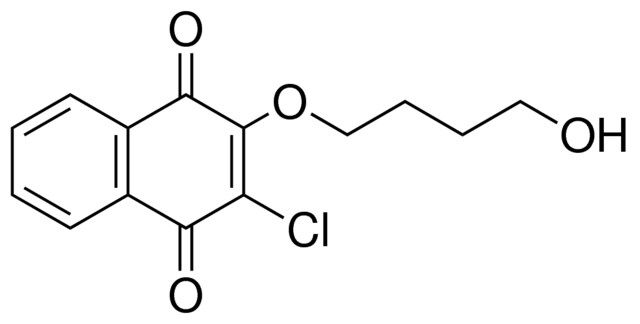 2-CHLORO-3-(4-HYDROXY-BUTOXY)-(1,4)NAPHTHOQUINONE