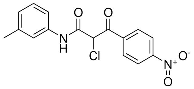 2-CHLORO-3-(4-NITRO-PHENYL)-3-OXO-N-M-TOLYL-PROPIONAMIDE