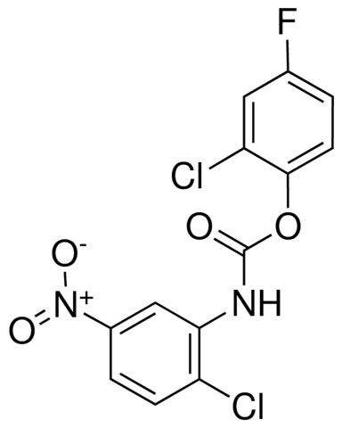 2-CHLORO-4-FLUOROPHENYL N-(2-CHLORO-5-NITROPHENYL)CARBAMATE