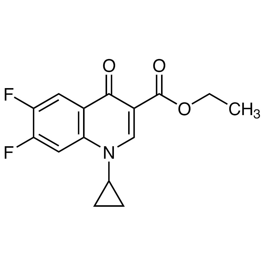 Ethyl 1-Cyclopropyl-6,7-difluoro-4-oxo-1,4-dihydroquinoline-3-carboxylate