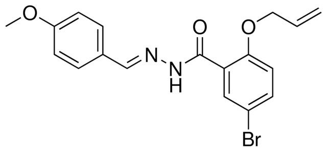 2-(ALLYLOXY)-5-BROMO-N'-(4-METHOXYBENZYLIDENE)BENZOHYDRAZIDE