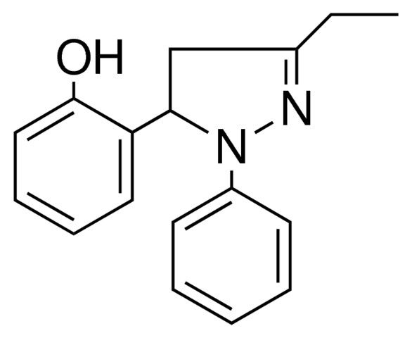 2-(5-ETHYL-2-PHENYL-3,4-DIHYDRO-2H-PYRAZOL-3-YL)-PHENOL