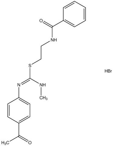 2-(benzoylamino)ethyl N'-(4-acetylphenyl)-N-methylimidothiocarbamate hydrobromide