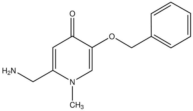 2-(Aminomethyl)-5-(benzyloxy)-1-methylpyridin-4(1<i>H</i>)-one