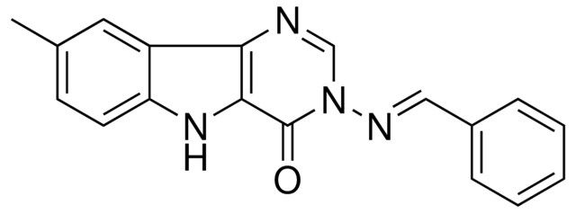 2-(BENZYLIDENE-AMINO)-6-METHYL-2,9-DIHYDRO-2,4,9-TRIAZA-FLUOREN-1-ONE