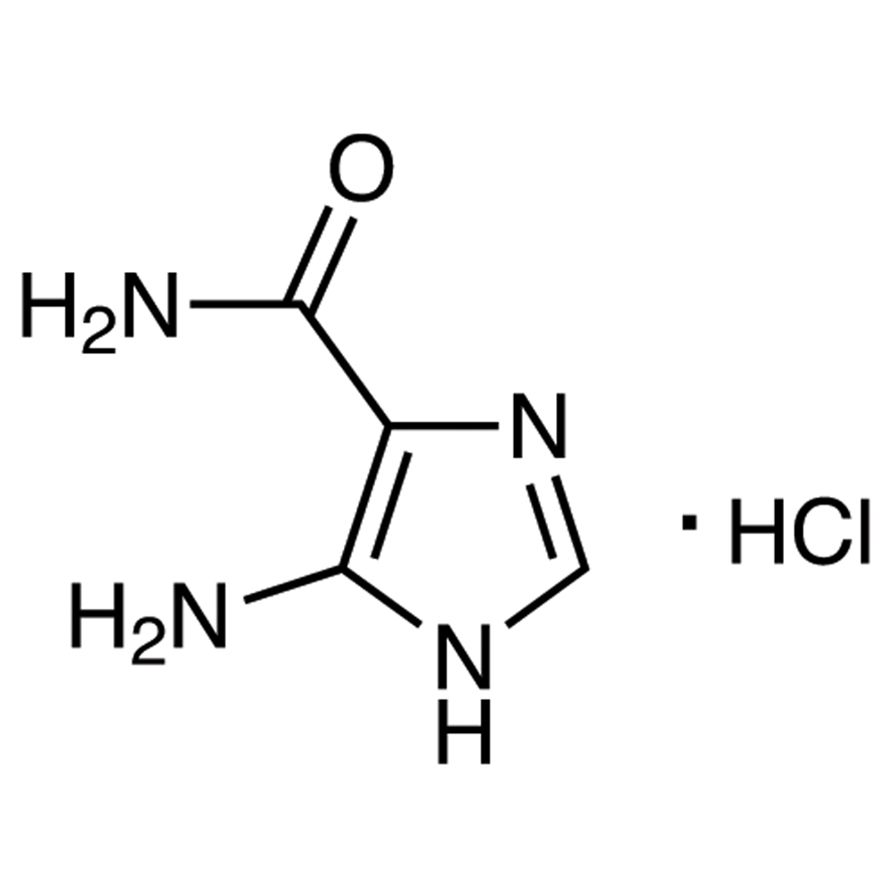 5(4)-Amino-4(5)-(aminocarbonyl)imidazole Hydrochloride