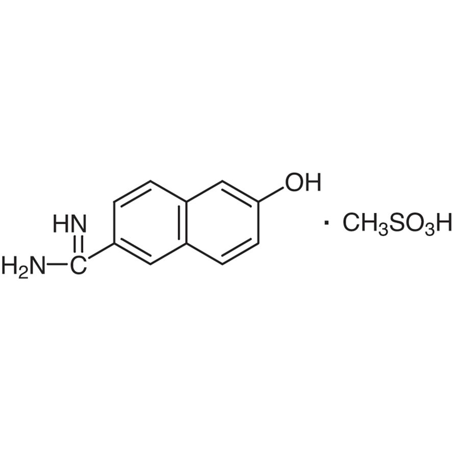 6-Amidino-2-naphthol Methanesulfonate