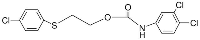 2-(4-CHLOROPHENYLTHIO)ETHYL N-(3,4-DICHLOROPHENYL)CARBAMATE