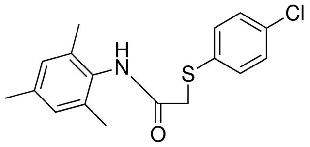 2-(4-CHLOROPHENYLTHIO)-2',4',6'-TRIMETHYLACETANILIDE