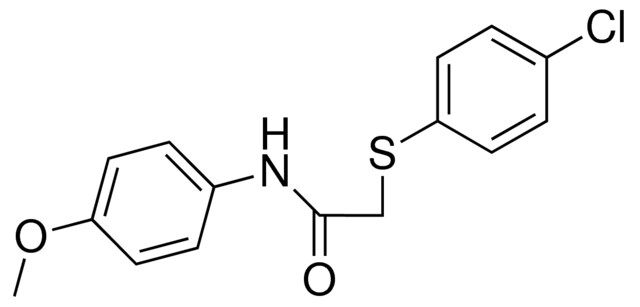 2-(4-CHLOROPHENYLTHIO)-4'-METHOXYACETANILIDE