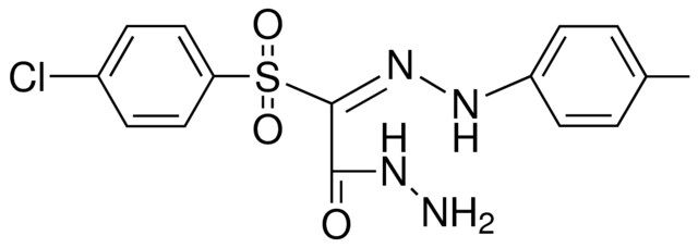 2-(4-CHLORO-BENZENESULFONYL)-2-(P-TOLYL-HYDRAZONO)-ACETIC ACID HYDRAZIDE