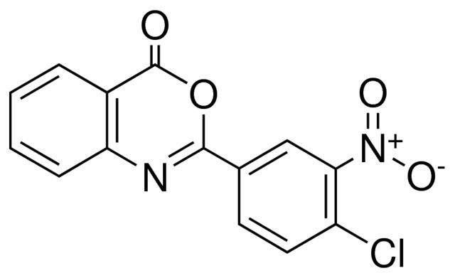 2-(4-CHLORO-3-NITROPHENYL)-4H-3,1-BENZOXAZIN-4-ONE