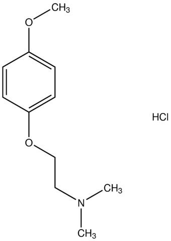 2-(4-methoxyphenoxy)-N,N-dimethylethanamine hydrochloride