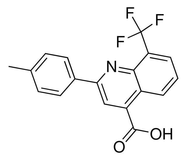 2-(4-Methylphenyl)-8-(trifluoromethyl)-4-quinolinecarboxylic acid