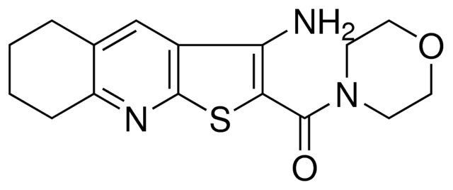 2-(4-MORPHOLINYLCARBONYL)-5,6,7,8-TETRAHYDROTHIENO(2,3-B)QUINOLIN-3-AMINE