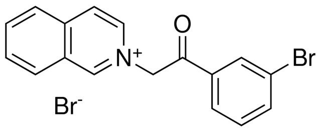 2-(2-(3-BROMOPHENYL)-2-OXOETHYL)ISOQUINOLINIUM BROMIDE