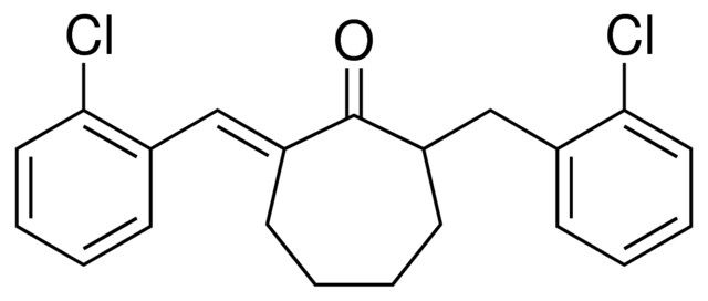 2-(2-CHLOROBENZYL)-7-(2-CHLOROBENZYLIDENE)CYCLOHEPTANONE