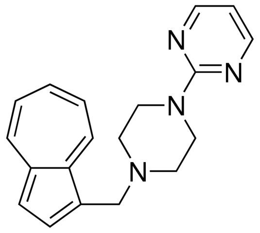 2-(4-(1-AZULENYLMETHYL)-1-PIPERAZINYL)PYRIMIDINE