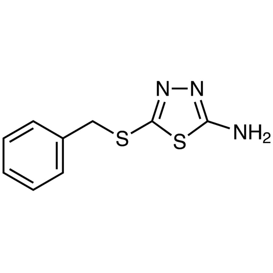 2-Amino-5-(benzylthio)-1,3,4-thiadiazole