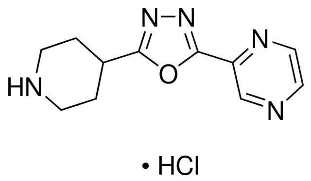 2-[5-(4-Piperidinyl)-1,3,4-oxadiazol-2-yl]pyrazine hydrochloride